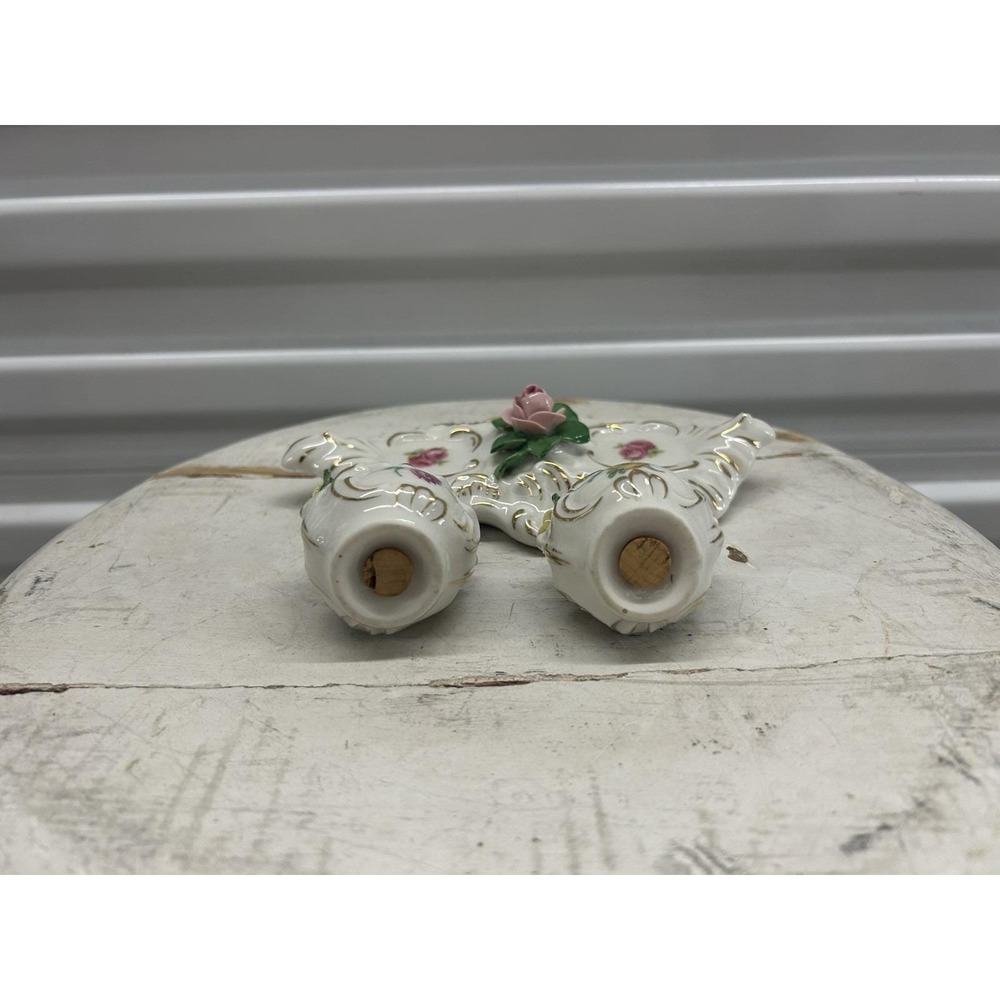 Vintage Dresden Salt and Pepper Set - Picture 6 of 9